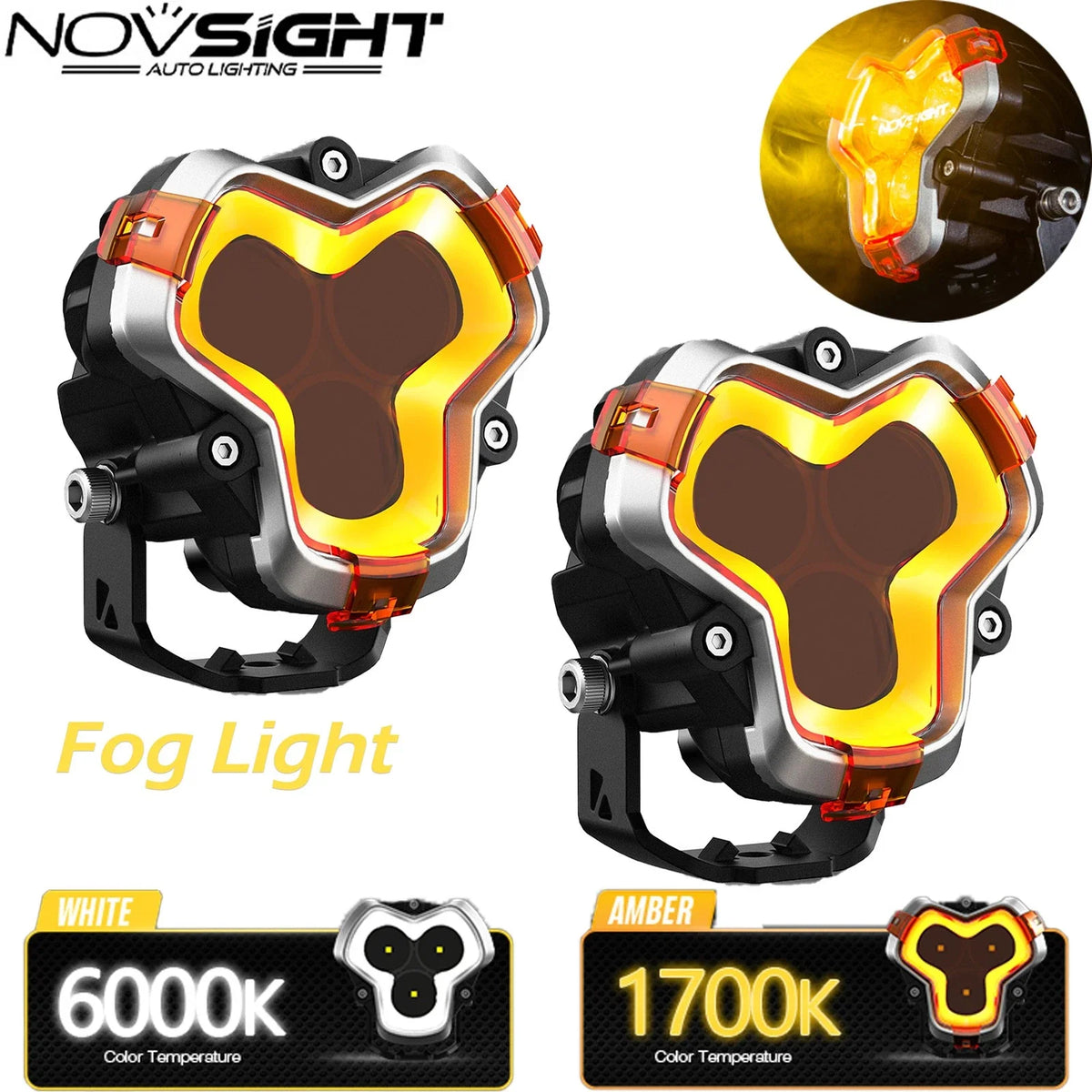 3" LED Work Pod Light for Honda Accord