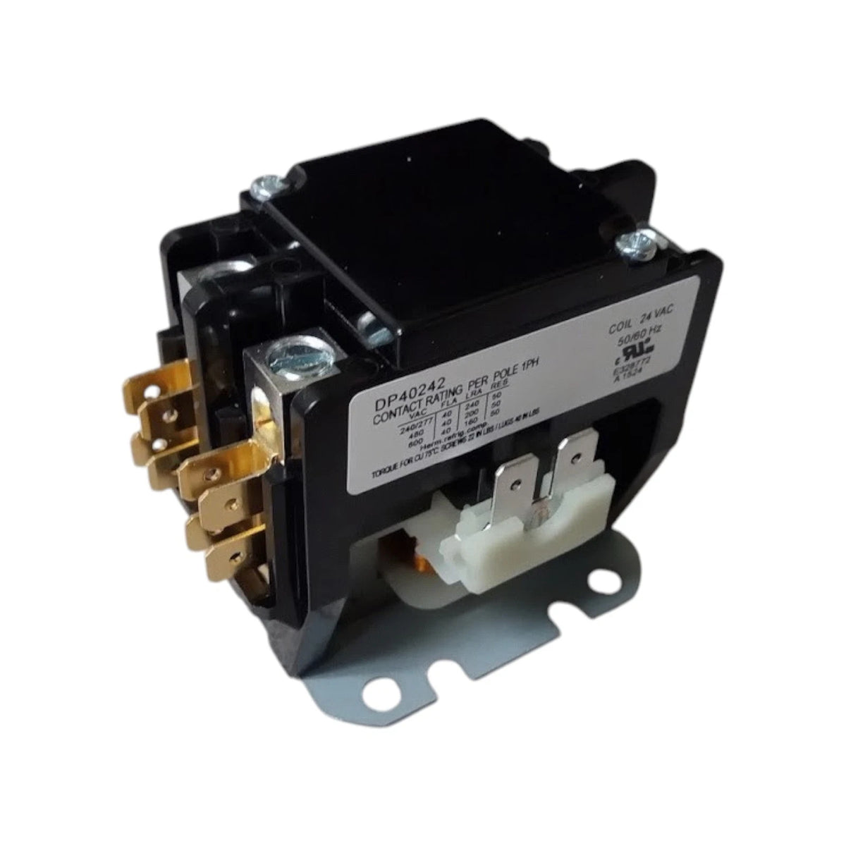 Contactor for Supco DP40242 (40 FLA, 50 RLA, 24 Volts, 2 Pole)