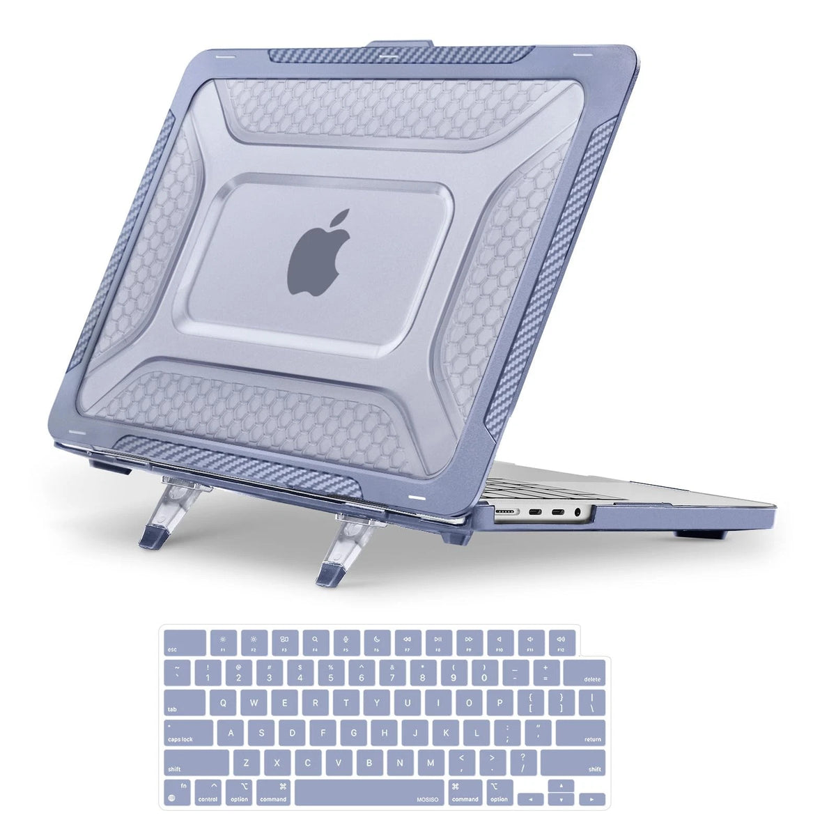 MOSISO Case for MacBook Pro 14 inch (2021–2025) Lavender Gray
