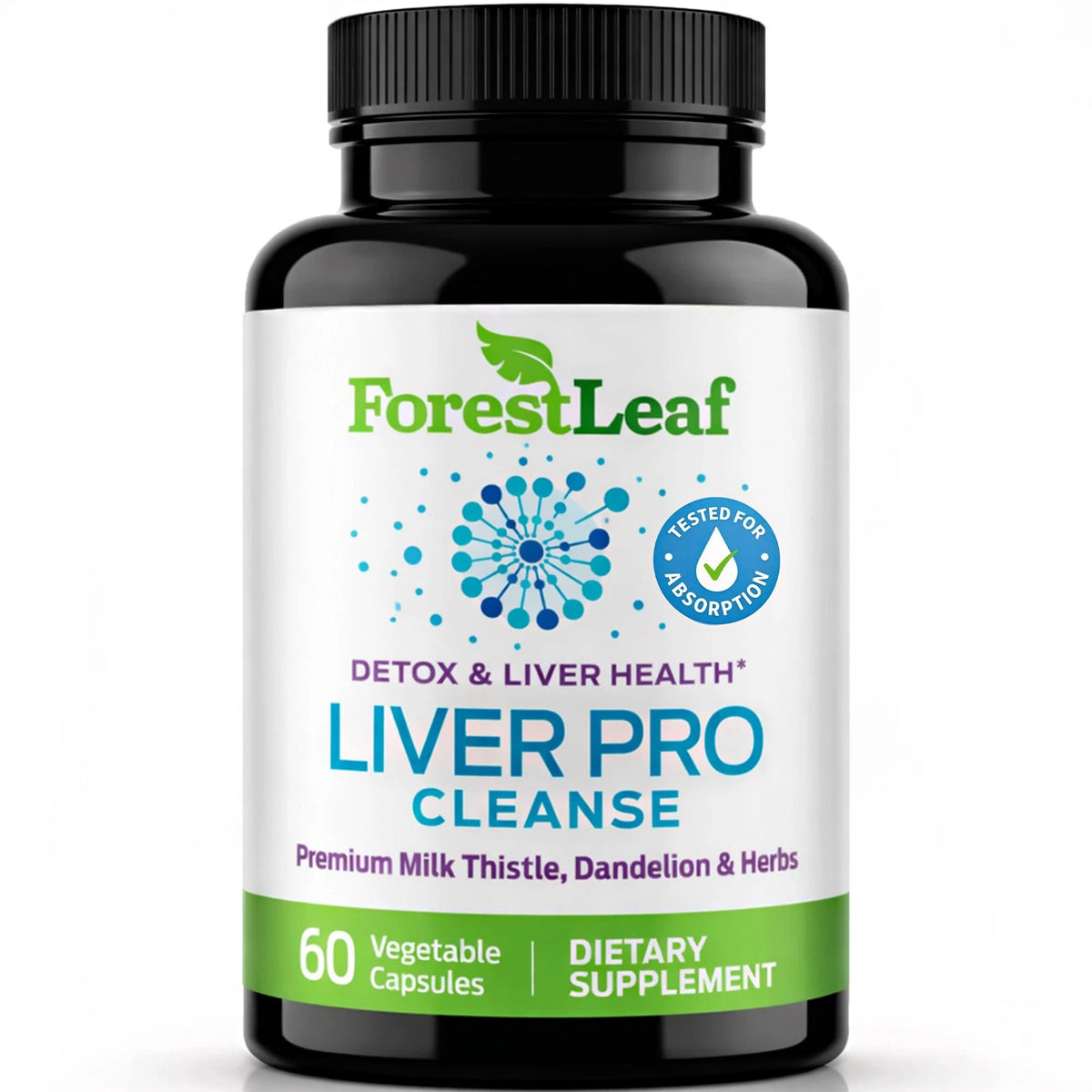 Liver Cleanse Detox & Repair for Fatty (60 Count)