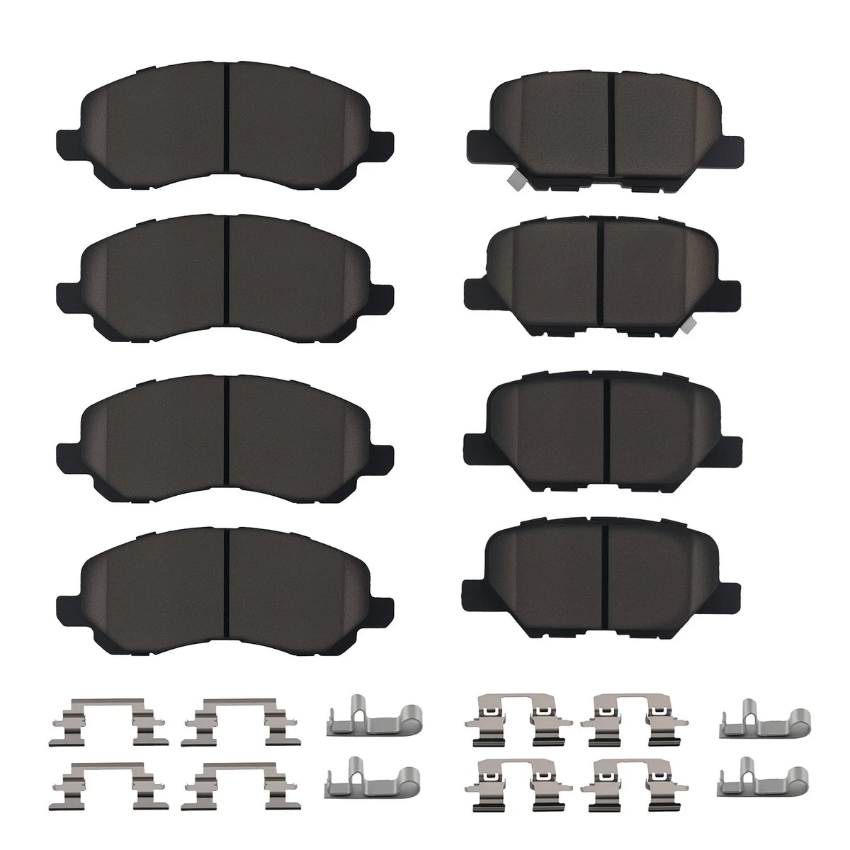 Set of 4 Ceramic Brake Pads for Mitsubishi Outlander Sport (2013–2024)