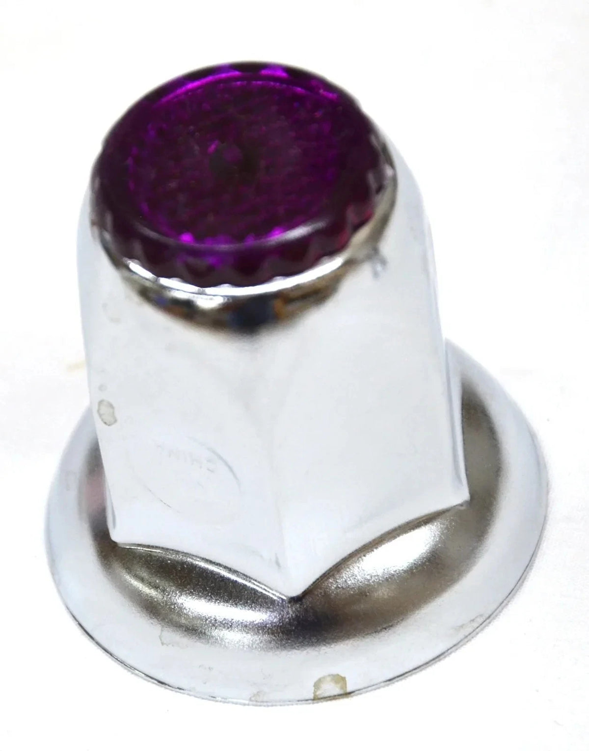 Set of 5 Lug Nut Covers for (10493) - Purple Reflector Chrome