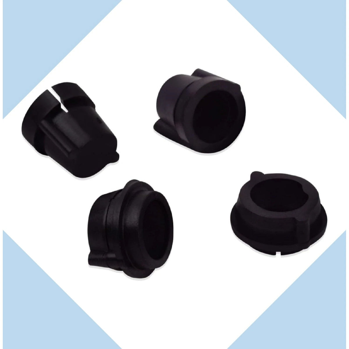 4X Windshield Wiper Linkage Bushing Kit for Jeep Wrangler YJ (1987–1995)