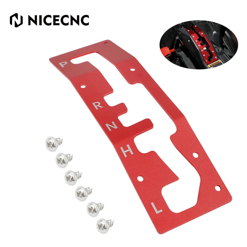 Shifter Shift Gate Plate Panel for Can-Am Maverick X3 Turbo RR (2017–2022)