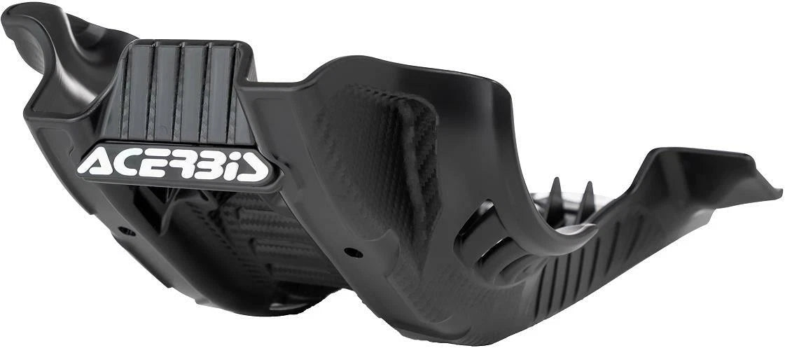 Skid Plate for Acerbis (2791651007) Black/White