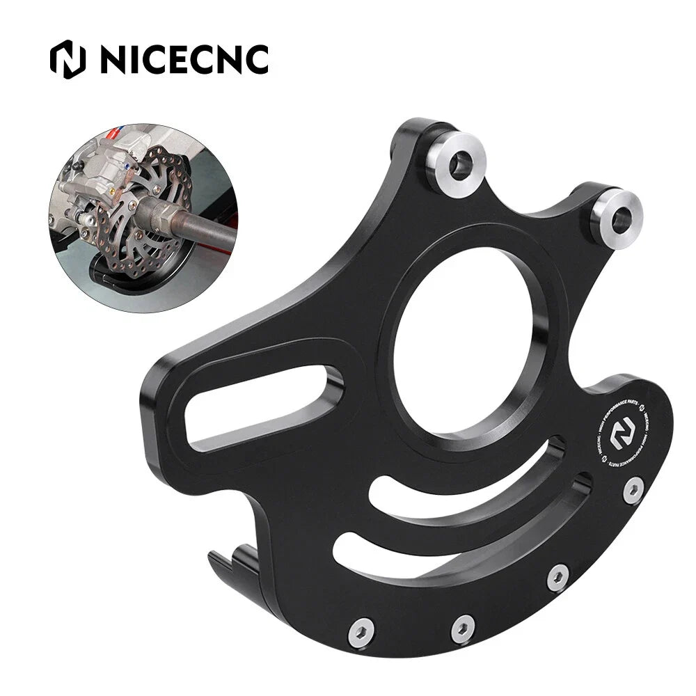 Rear Brake Disk Rotor Guard Caliper Bracket for Yamaha YFZ450R (2009–2024)