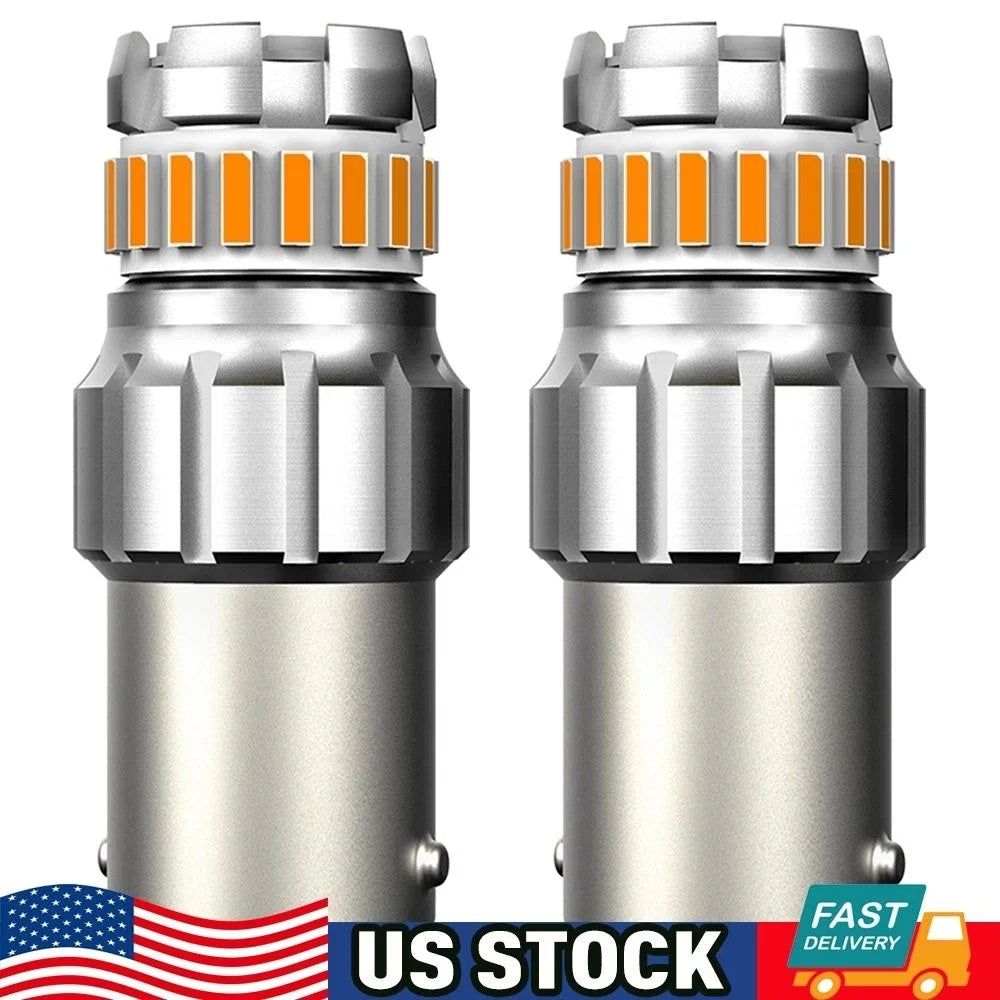 2X CANBUS 1156 LED Turn Signal Light Bulb for Universal (2010–2023)