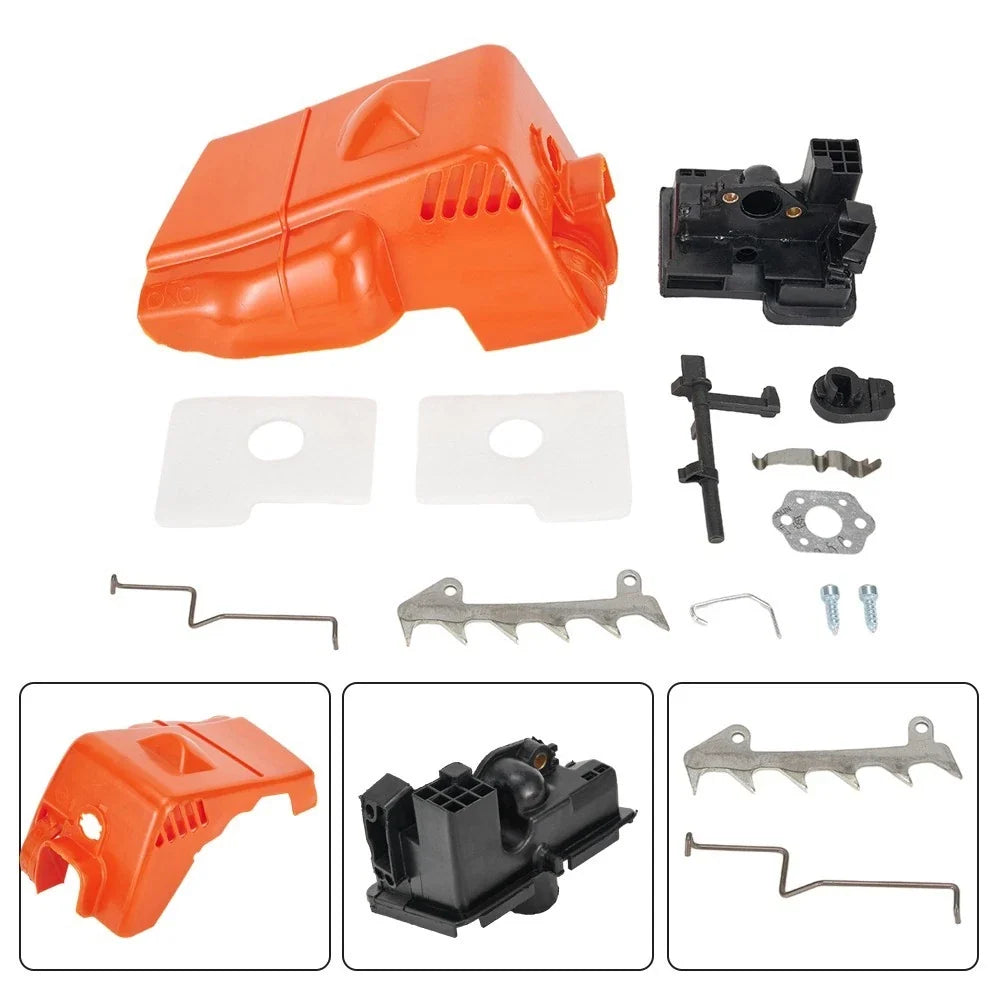 Air Filter Kit for 018 017 (Cylinder Head, Choke Lever, Lock Catch, Carb Gasket)
