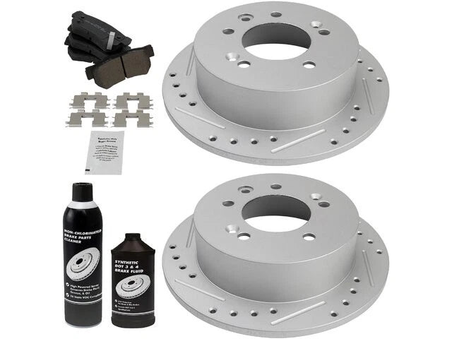 Brake Pad and Rotor Kit for Hyundai Elantra (2007–2010) 75618YNCH