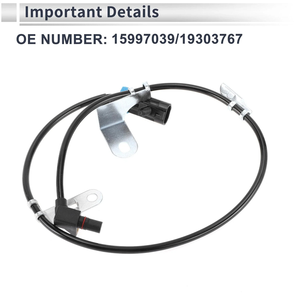 ABS Wheel Speed Sensor No. 15997039 for Chevrolet Blazer (1998–2005) Front Right