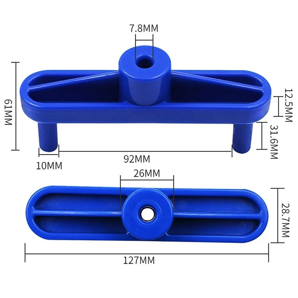 Drill Locator Center Gauge for Wood Positioning (1 Pcs)
