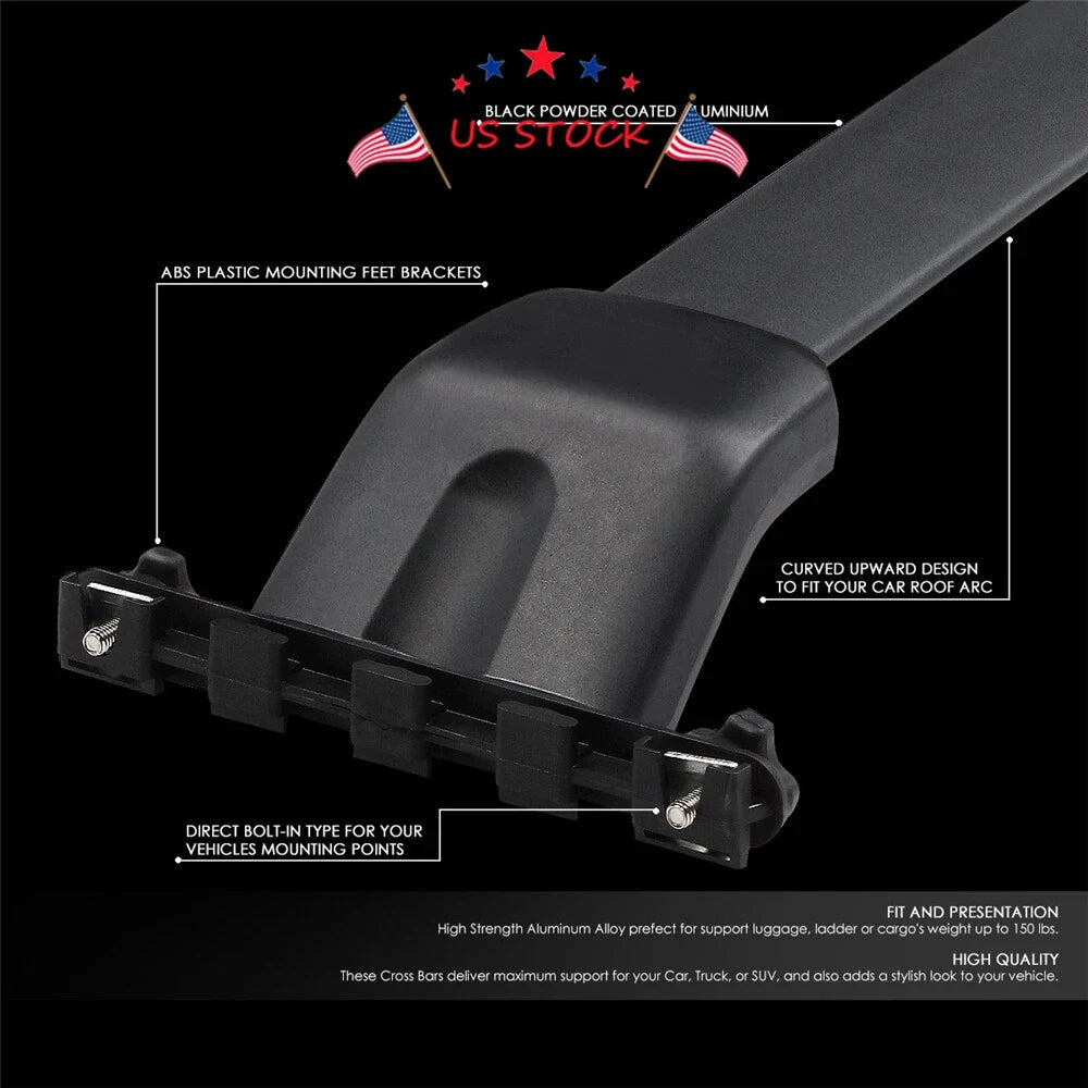 Roof Rack Cross Bars for Honda Pilot (2009–2015)