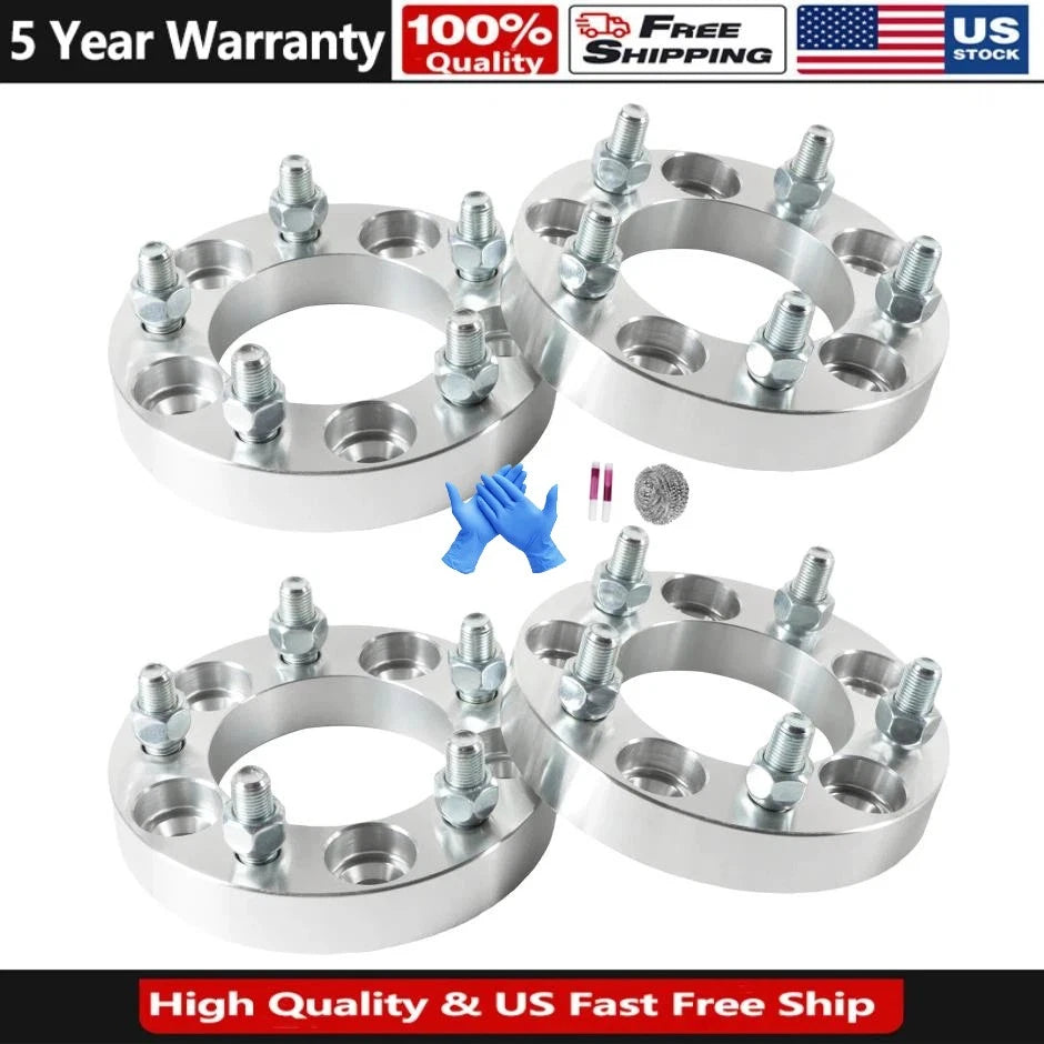 4PCS 1'' Wheel Spacers 5x4.5 for Ford Ranger Mustang Explorer Lincoln