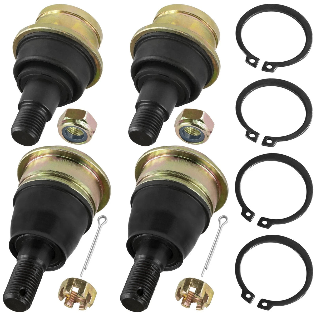 2 Front Knuckle Lower Upper Ball Joints for John Deere XUV Gator 625i 825i (HHR)