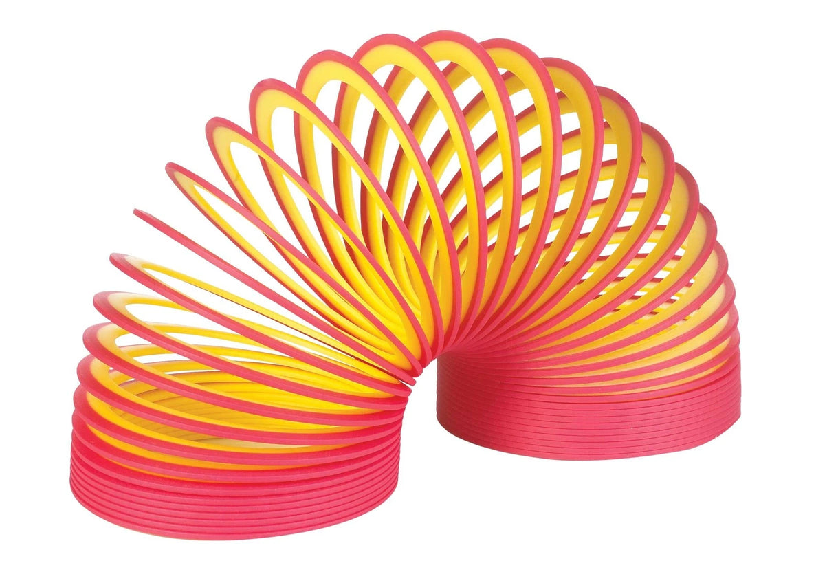 Neon Plastic Small Slinky for