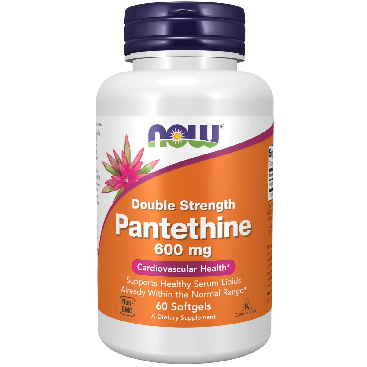 Pantethine Supplements for NOW Foods (60 Count)