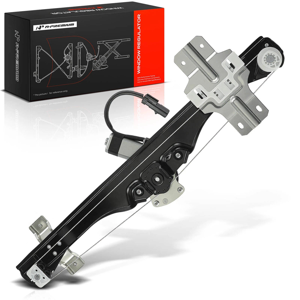 Front Right Power Window Regulator w/ Motor for Chevy Traverse (2018–2023) 22867701