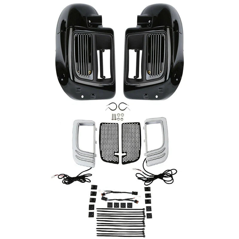 Lower Vented Fairings Signal Light for Harley Touring (2014–2024)