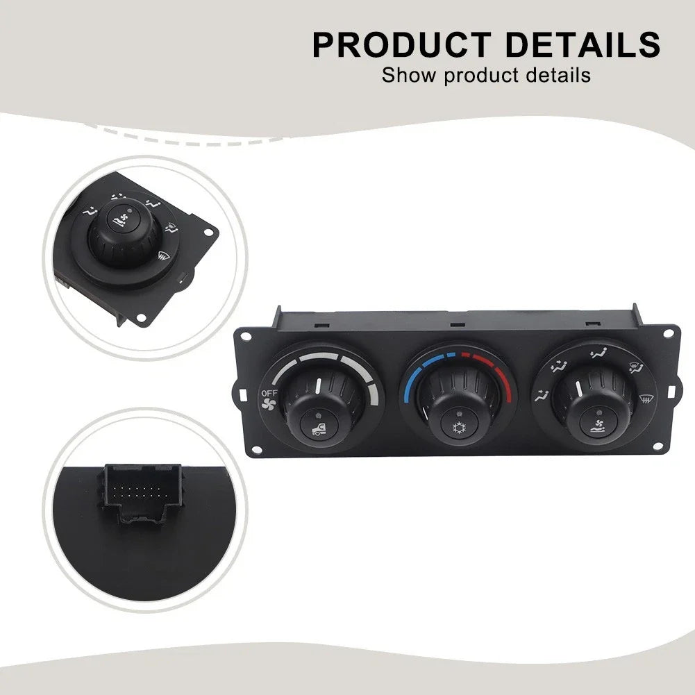 Heater AC Temperature Control for Kenworth Truck (2006–2023)