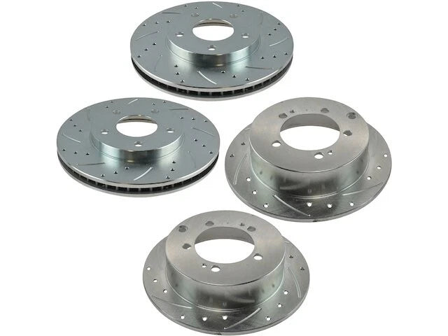 Set of 4 Brake Rotors for Mitsubishi Lancer (2004–2006) 79934KTMP