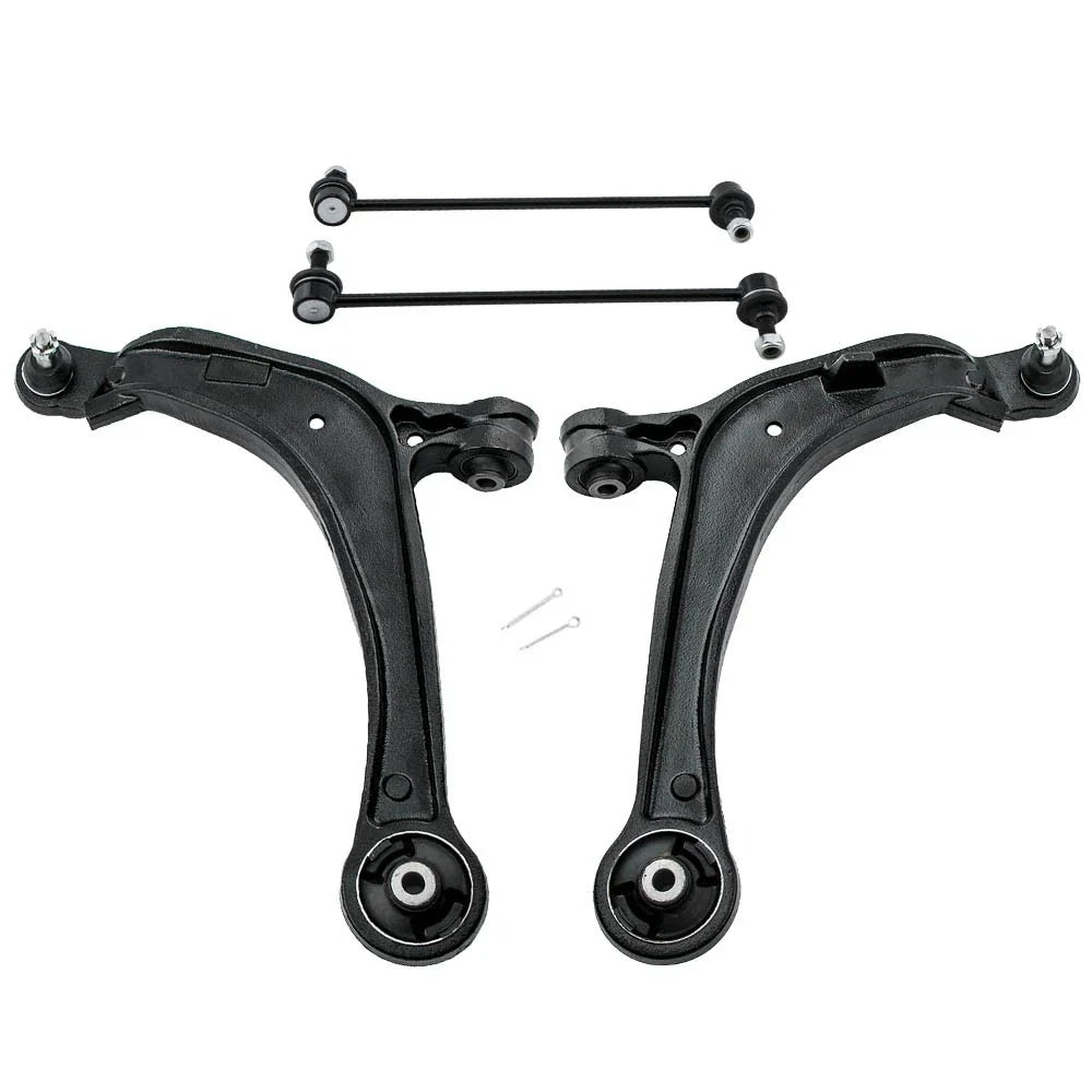 2X Front Lower Control Arms Sway Bar Links for Honda Odyssey (2011–2017)