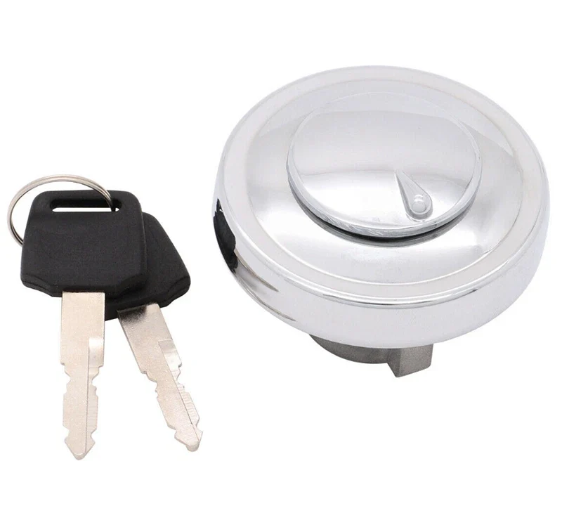 Fuel Gas Tank Cap Keys for Yamaha SR400 (2015–2018), V Star 950 (2009–2017)