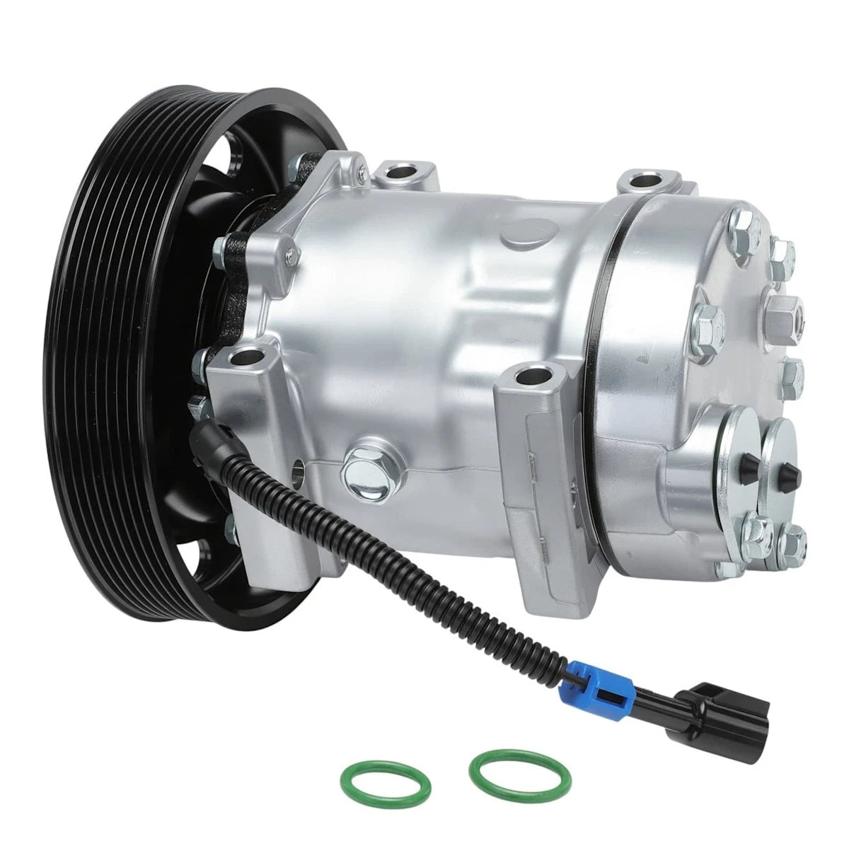 A/C Compressor with Clutch for Mack MRU LEU (2008–2015) 18016463, CO4326, CO4326DC