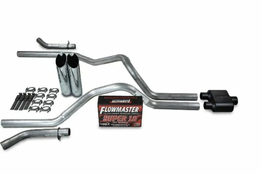 2.5" Dual Exhaust Kit for Dodge Ram 1500 (2019–2025) Flowmaster Super 10