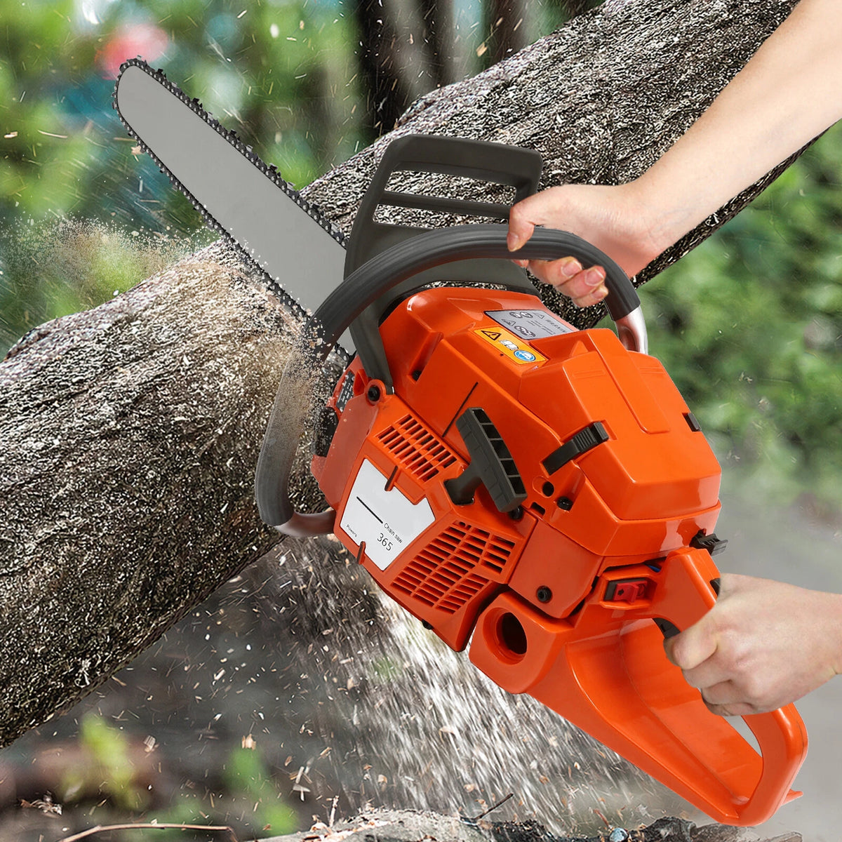 24 Inch Gasoline Chainsaw 65cc for Cutting Wood