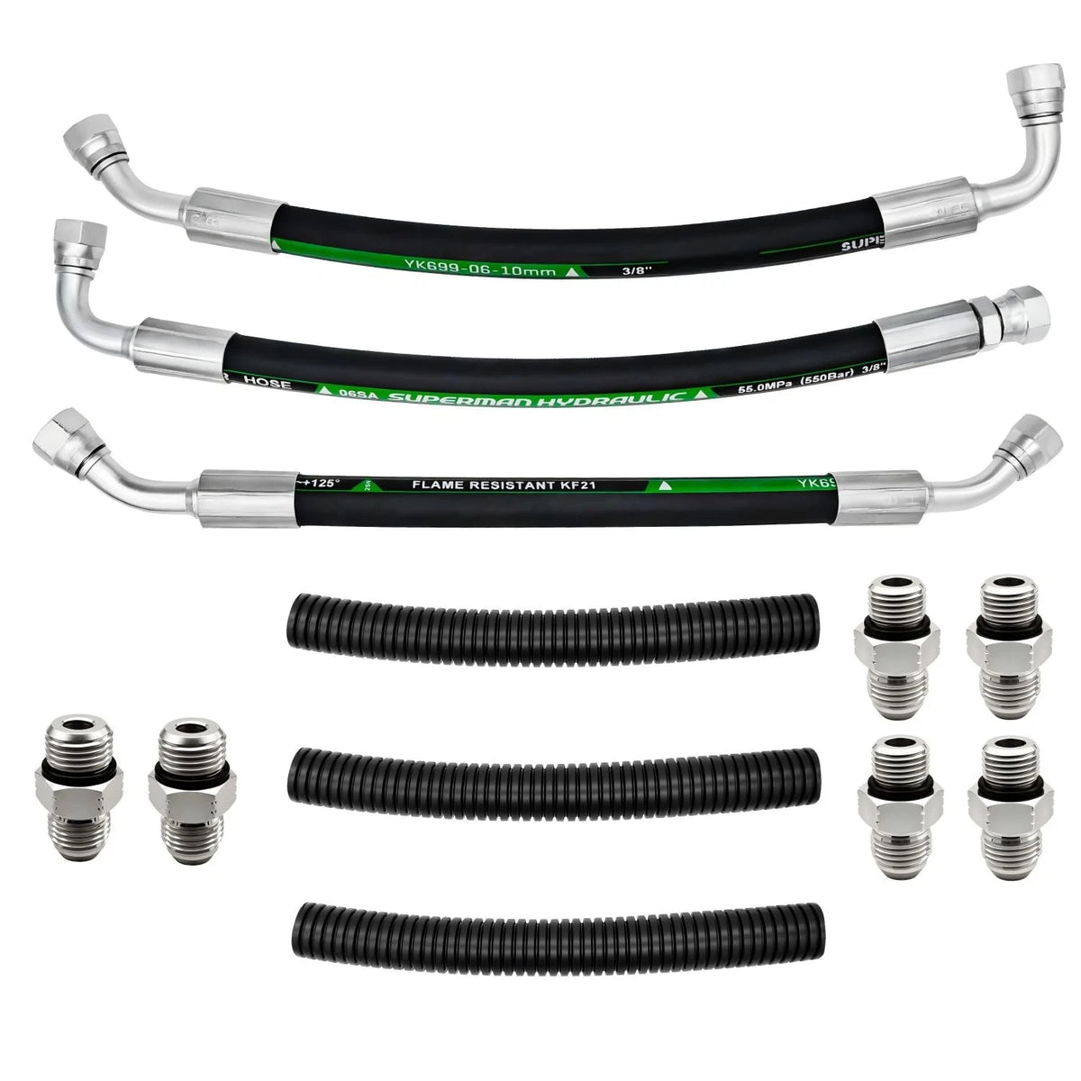 High Pressure Oil Pump Hoses and Crossover Line Kit for Ford Excursion (2000–2005)
