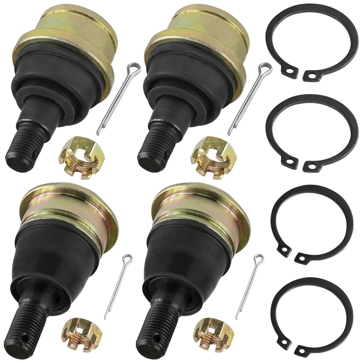 2 Front Knuckle Lower Upper Ball Joints for John Deere XUV Gator (625i, 825i)