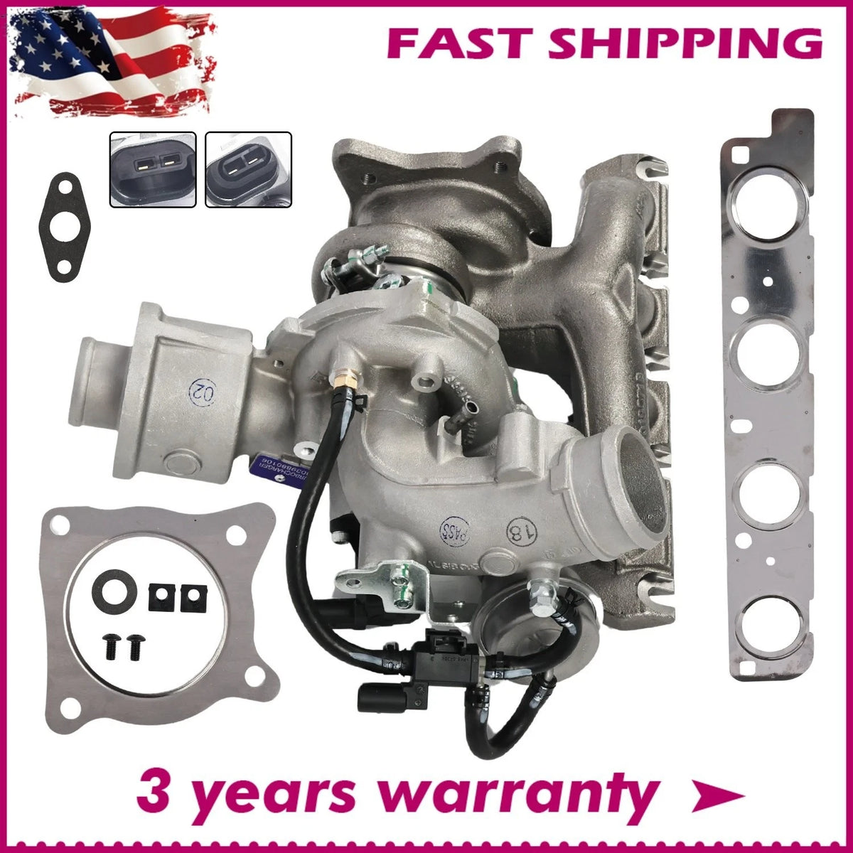 Turbo Charger K03 for Audi A4 2.0T (2005–2009) 53039880106 06D145701G