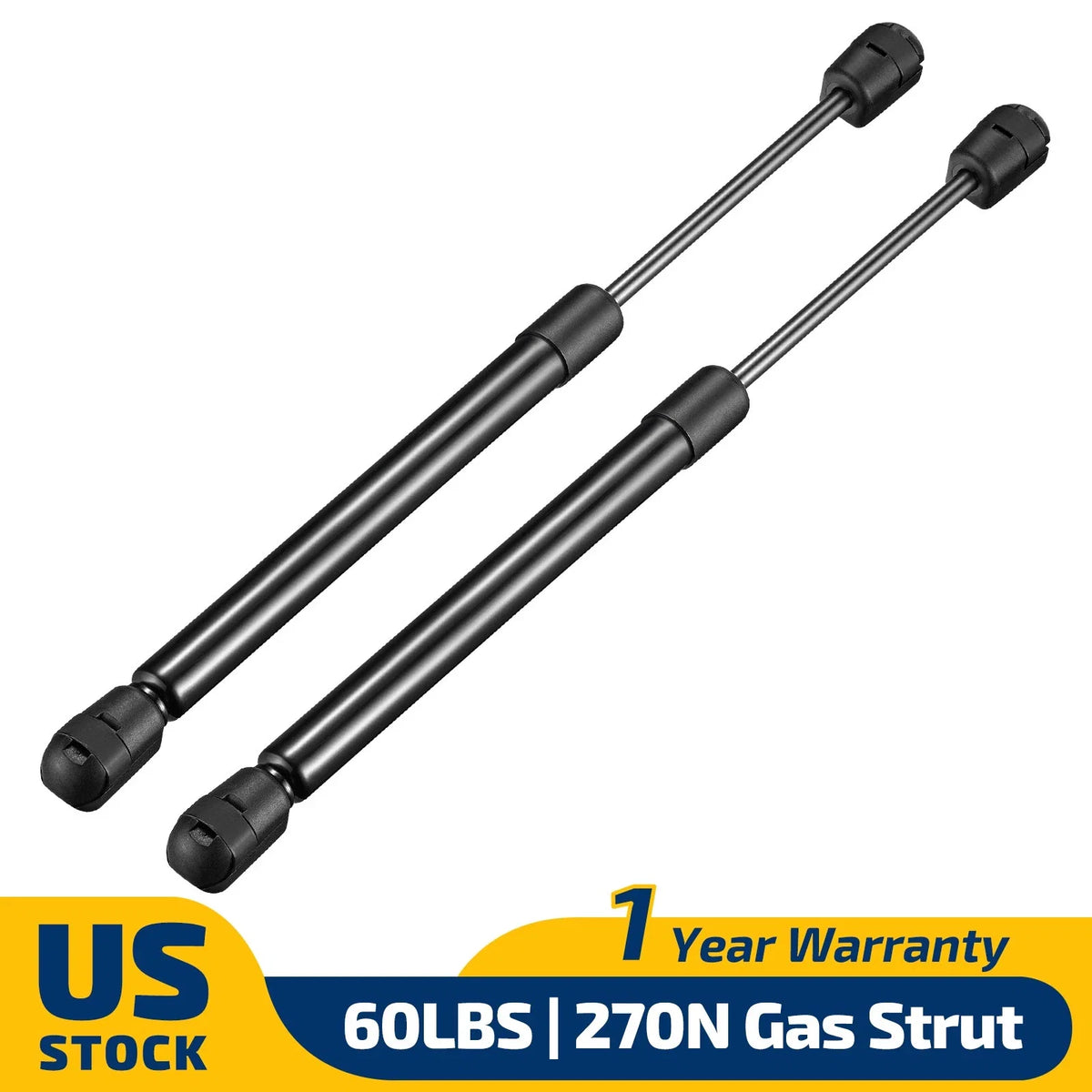 2Pcs Rear Window Lift Support Shocks for Land Rover Discovery (1996–1997)