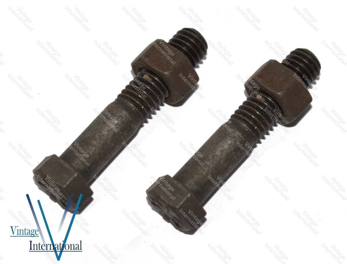 Set of 2 Spindle Control Pitman Arm Main Screws for Ford 3600 Tractor