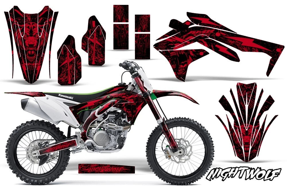 Graphic Stickers Decals for Kawasaki KXF450 (2016–2018)