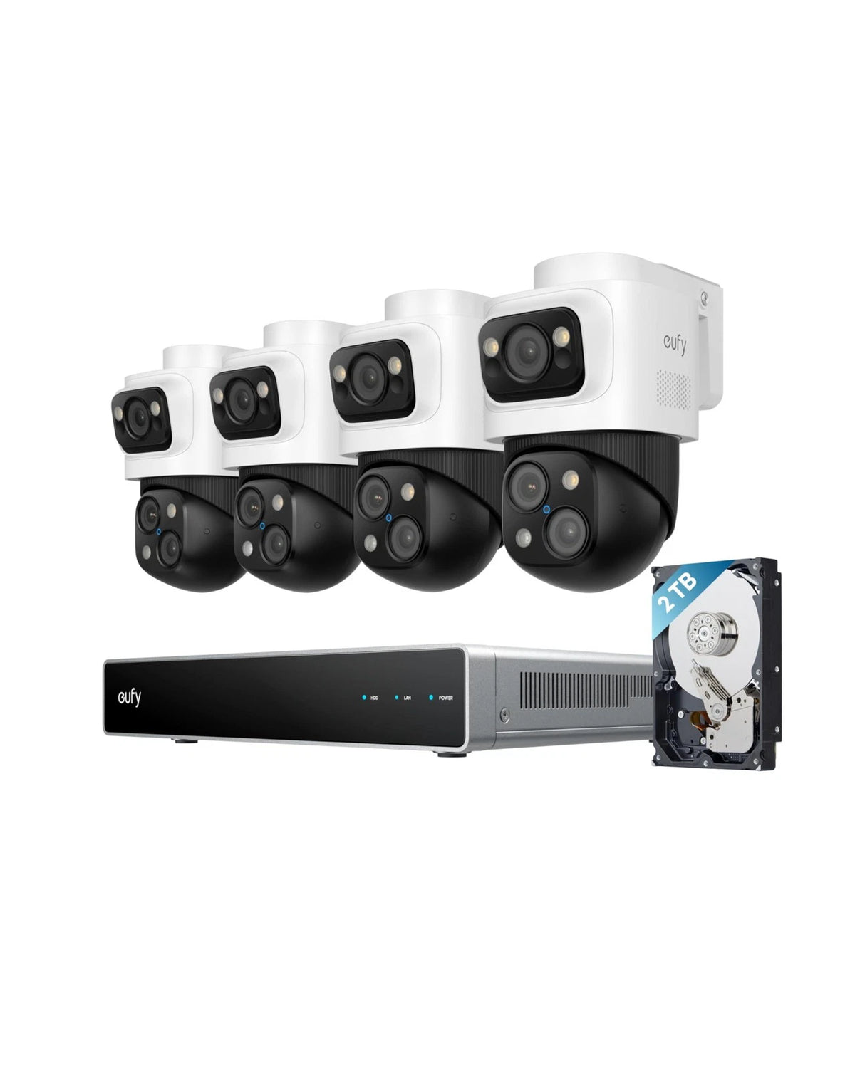 4K PTZ Camera System for eufy Security S4 Max