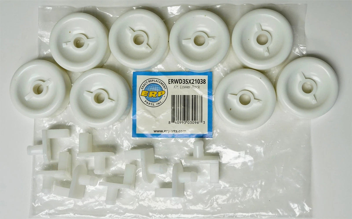 8 Pack Dishwasher Rack Rollers for WD35X21038