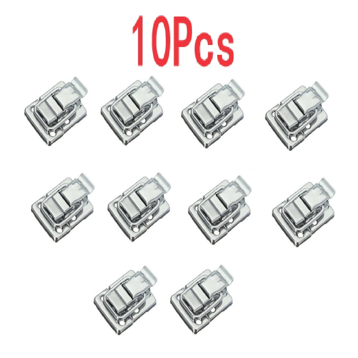 Set of 10 Heavy Duty Toggle Latch Fasteners for Cases and Boxes