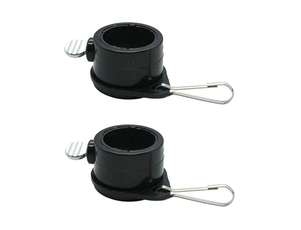 2X Flagpole Mounting Rings Clips for 1.25 Inch Poles