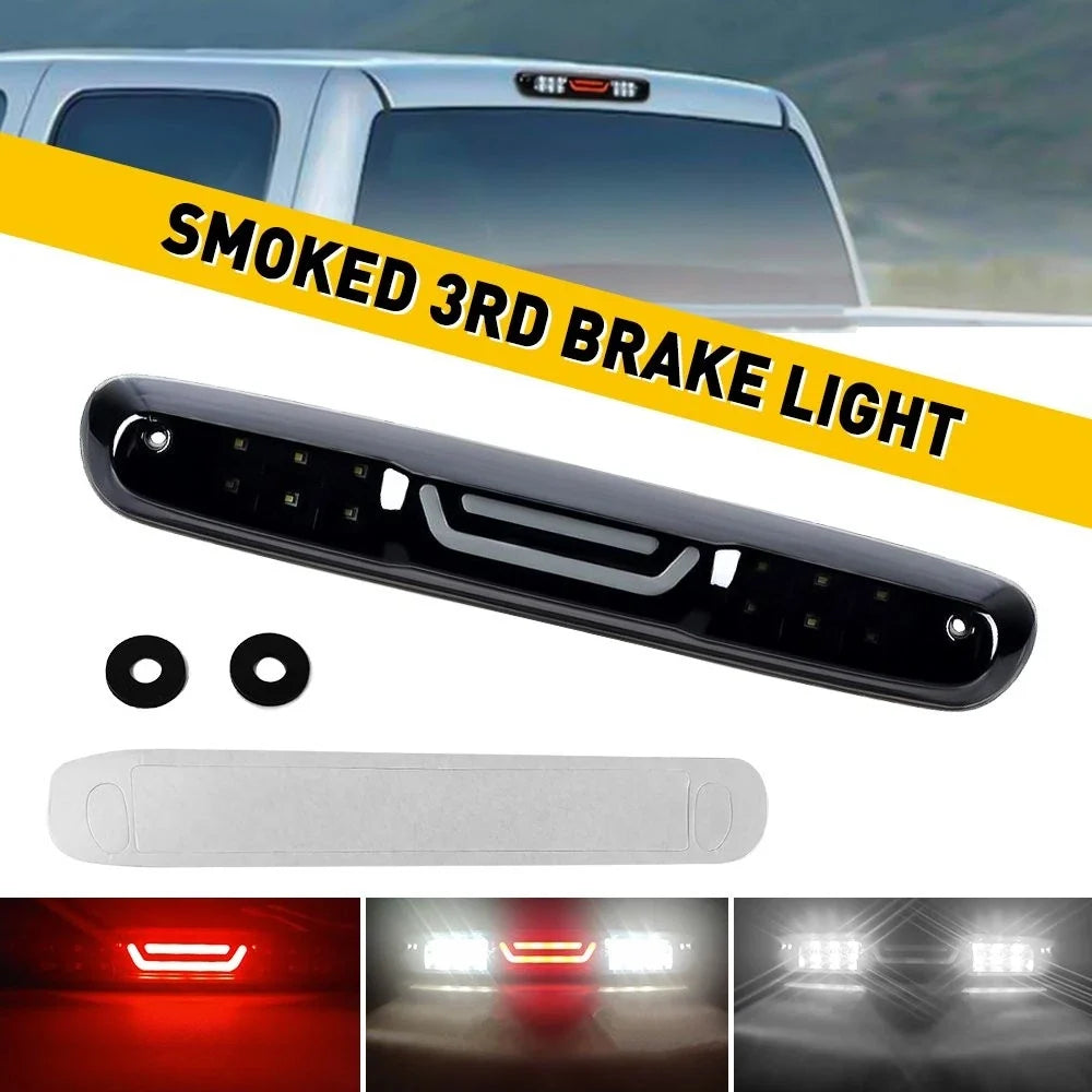 LED Third Brake Light for Chevy Silverado GMC Sierra 1500 2500HD 3500HD (2007–2013)