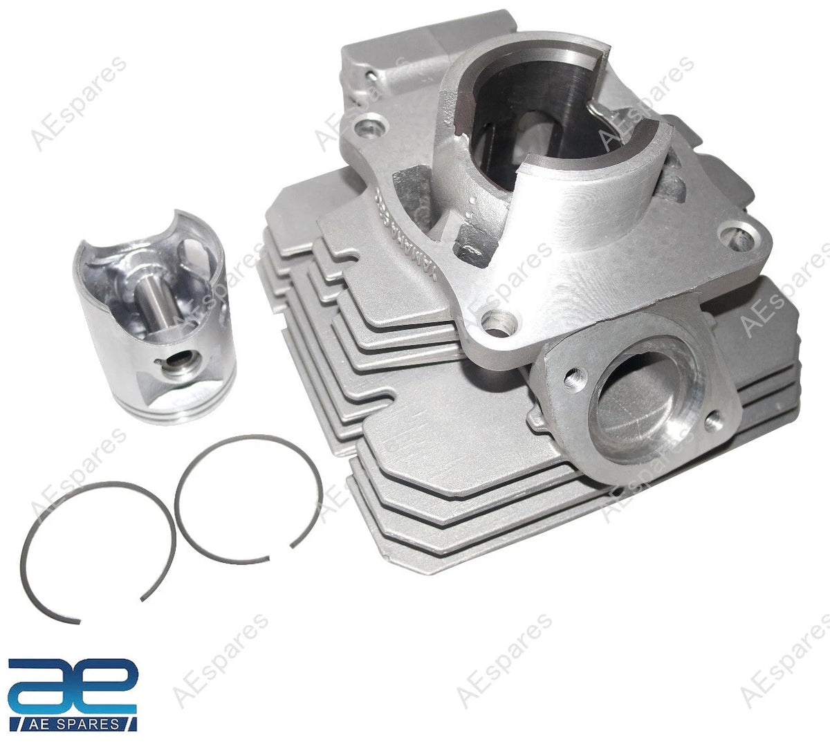 Alloy Cylinder Kit with Piston & Rings for Yamaha RX100 (1976–1996)