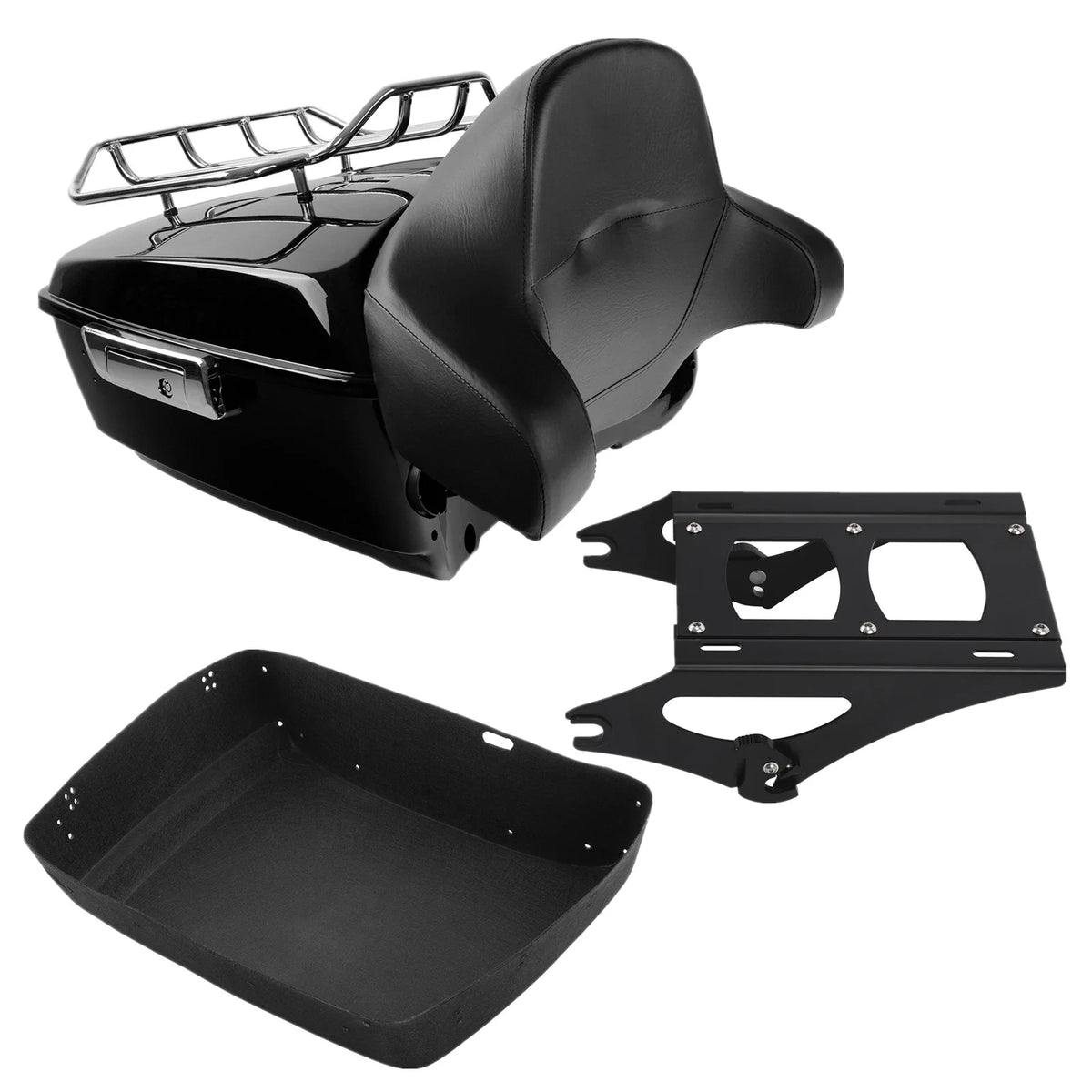 Trunk Pad Mount Rack for Harley Touring Electra Road Glide King (2014–2023)
