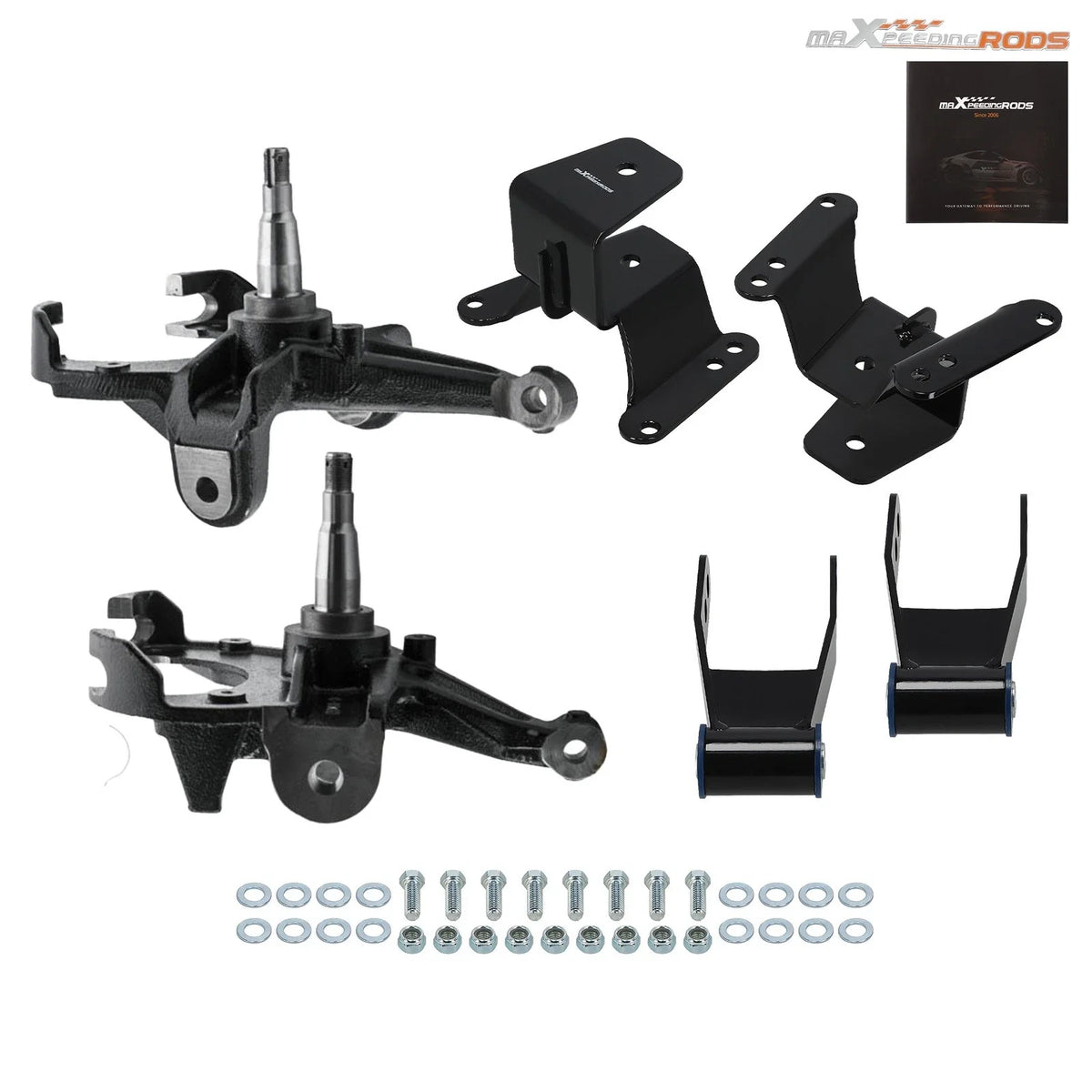 3"/4" Drop Lowering Kit for Chevy C10/GMC Pickup (1973–1987)