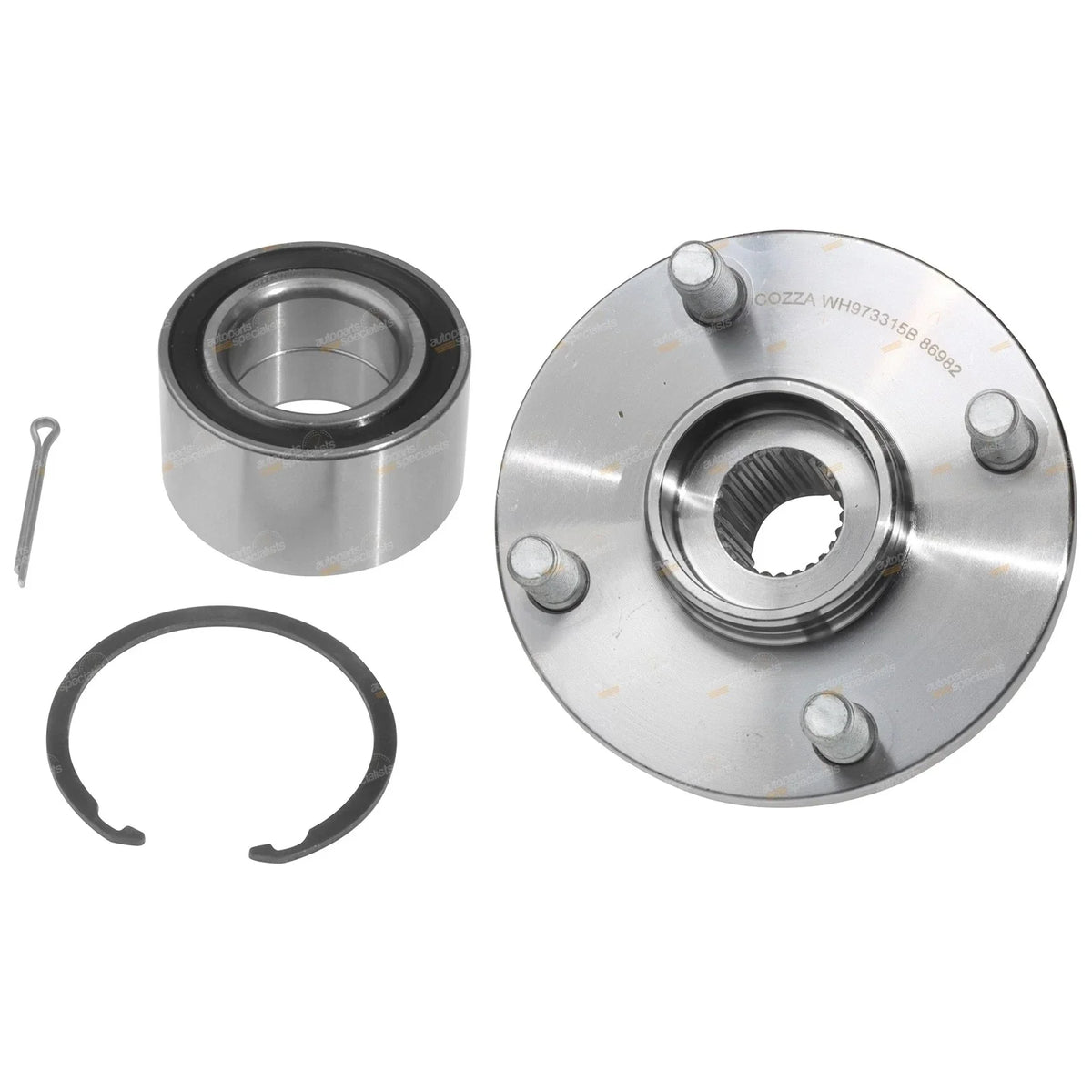 Front Hub & Wheel Bearing Kit for Toyota Corolla ZZE122 (2001���2007)