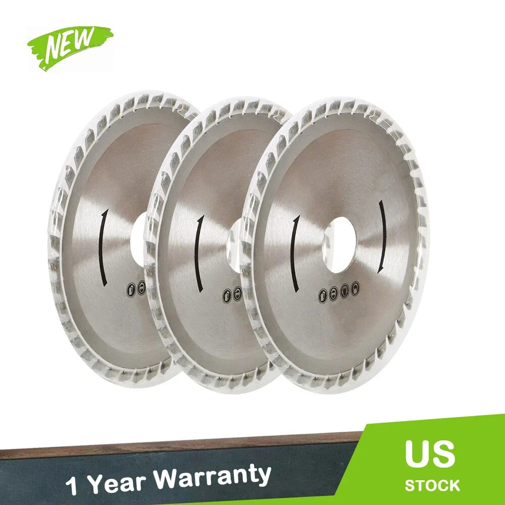 3 Pack 4.5-inch 40 Tooth Cutting Saw Blade with 7/8-inch Arbor