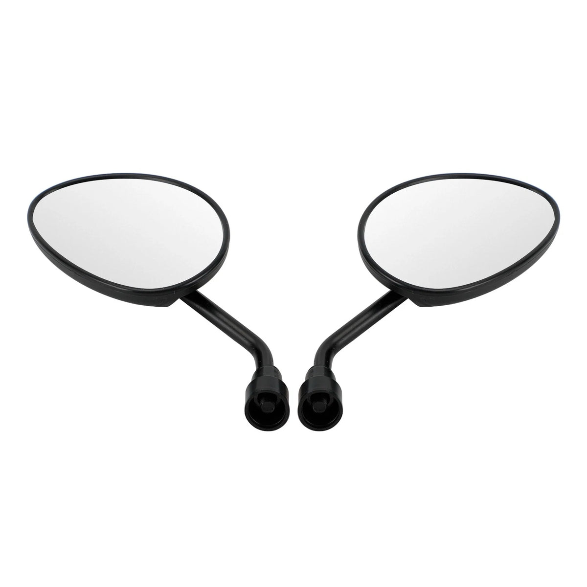 8mm Rearview Mirrors Short Stem for Piaggio Zip 25 50 2T 4T TT DT (1993–2018) CM063902, CM063901