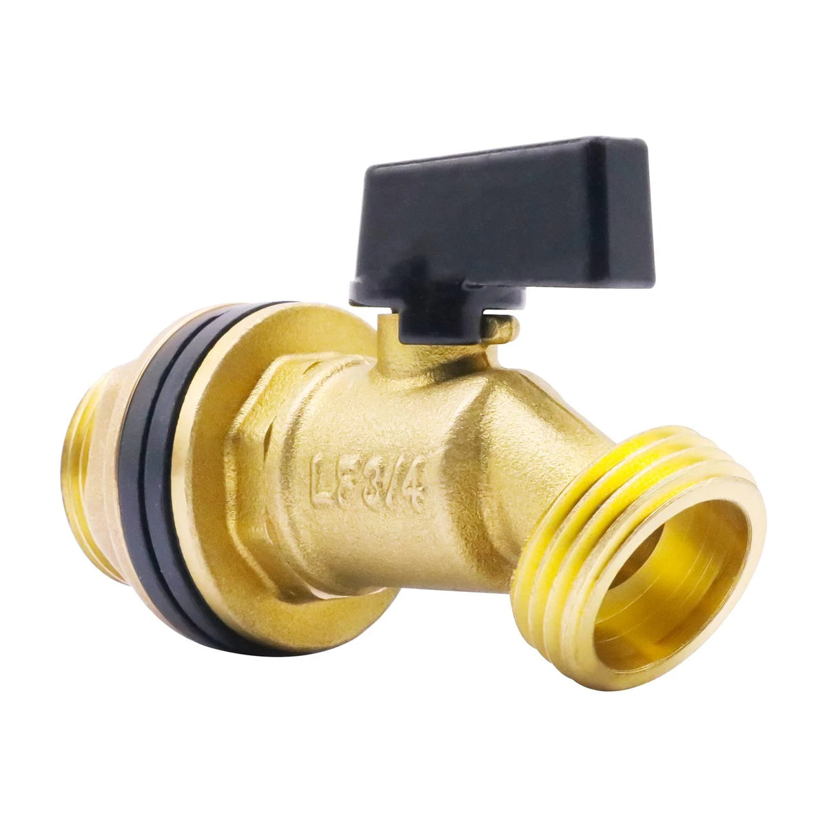 3/4" GHT Brass Spigot Kit for Rain Barrel