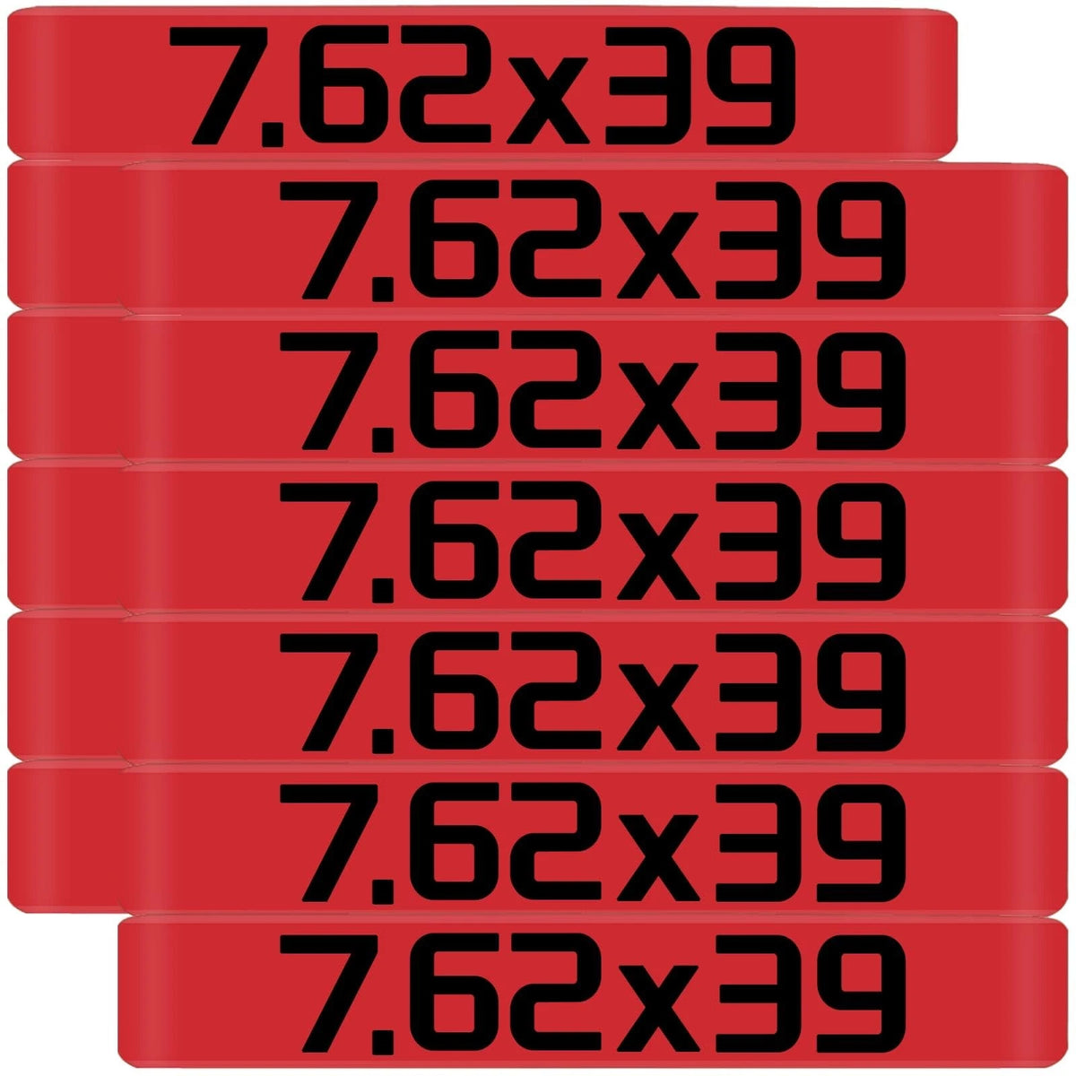 12 Pack Magazine Marking Bands for 7.62x39 (Compatible with )