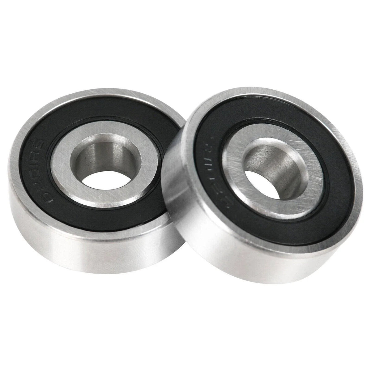 2X Rubber Ball Bearings 6201 for Various Applications (32mm x 12mm x 10mm)