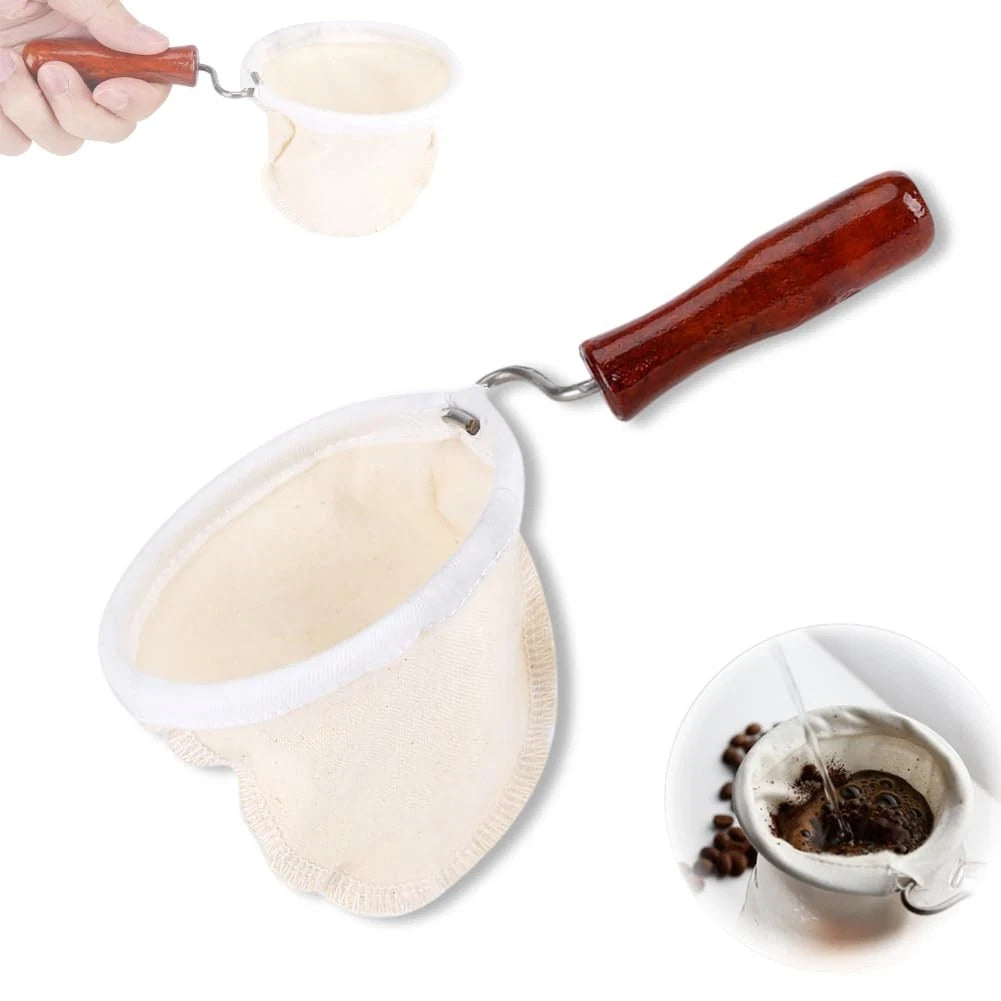 Cloth Coffee Sock Filter for WenTigDY (7.3 x 3.9 inches)